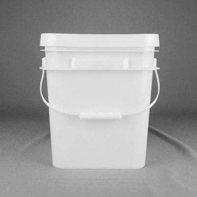 20l pp 5 gallons de qualité alimentaire en plastique peinture seau avec  couvercles et poignée seau